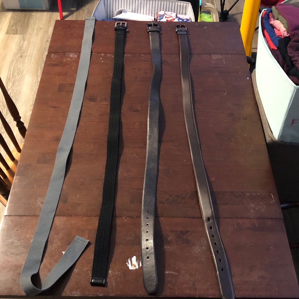 Men’s Belts, Two Dockers & Two Unbranded
